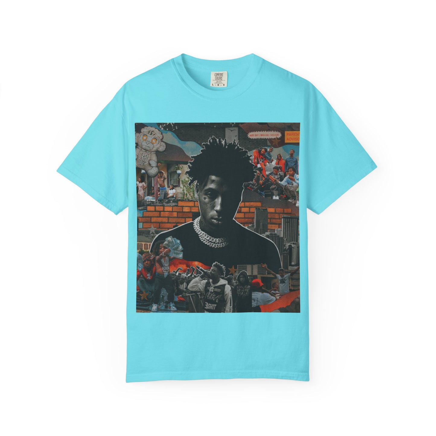 'NeverBrokeAgain' custom design fan art Tee