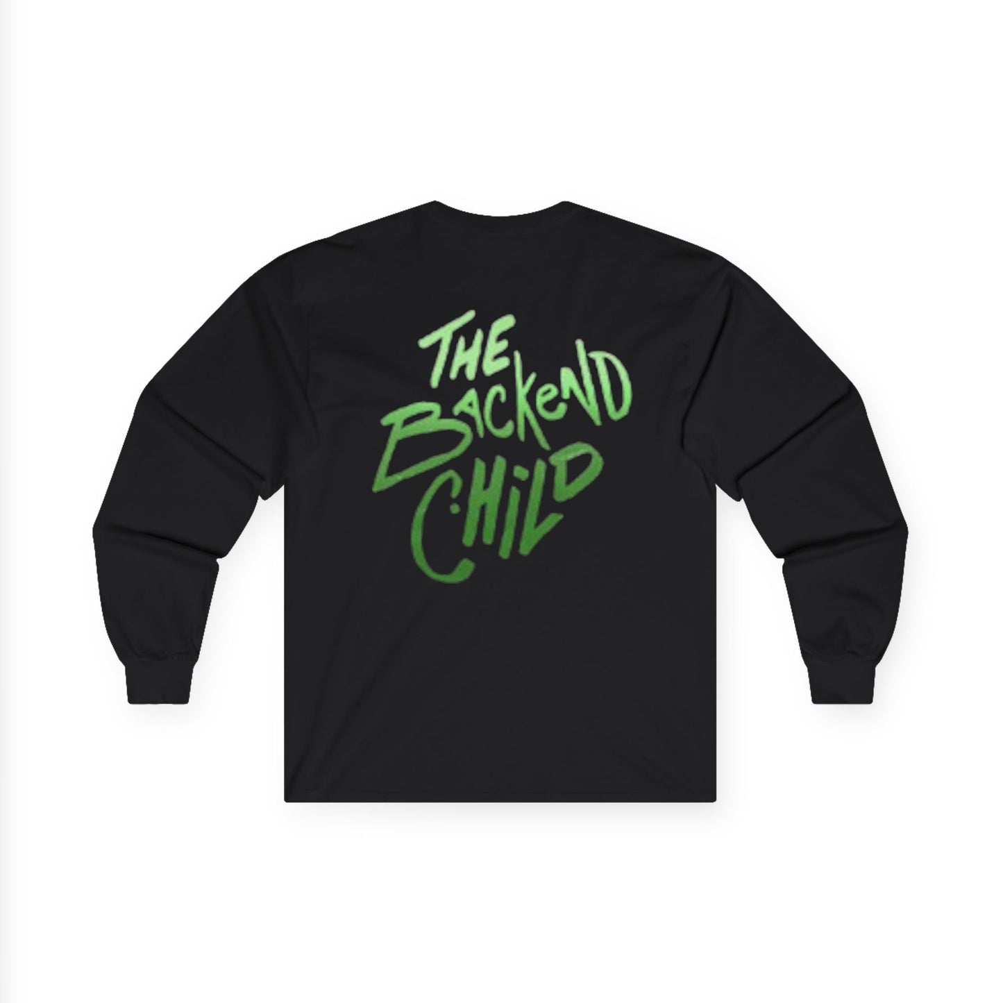 'The Backend Child' back print unisex cotton Tee