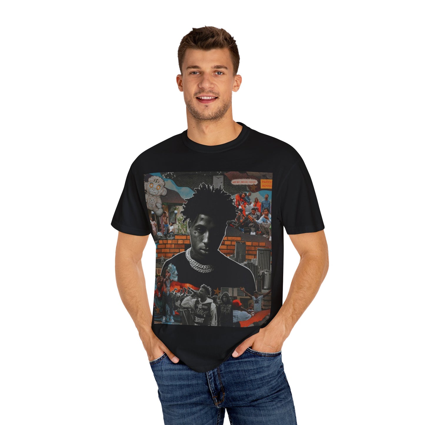 'NeverBrokeAgain' custom design fan art Tee