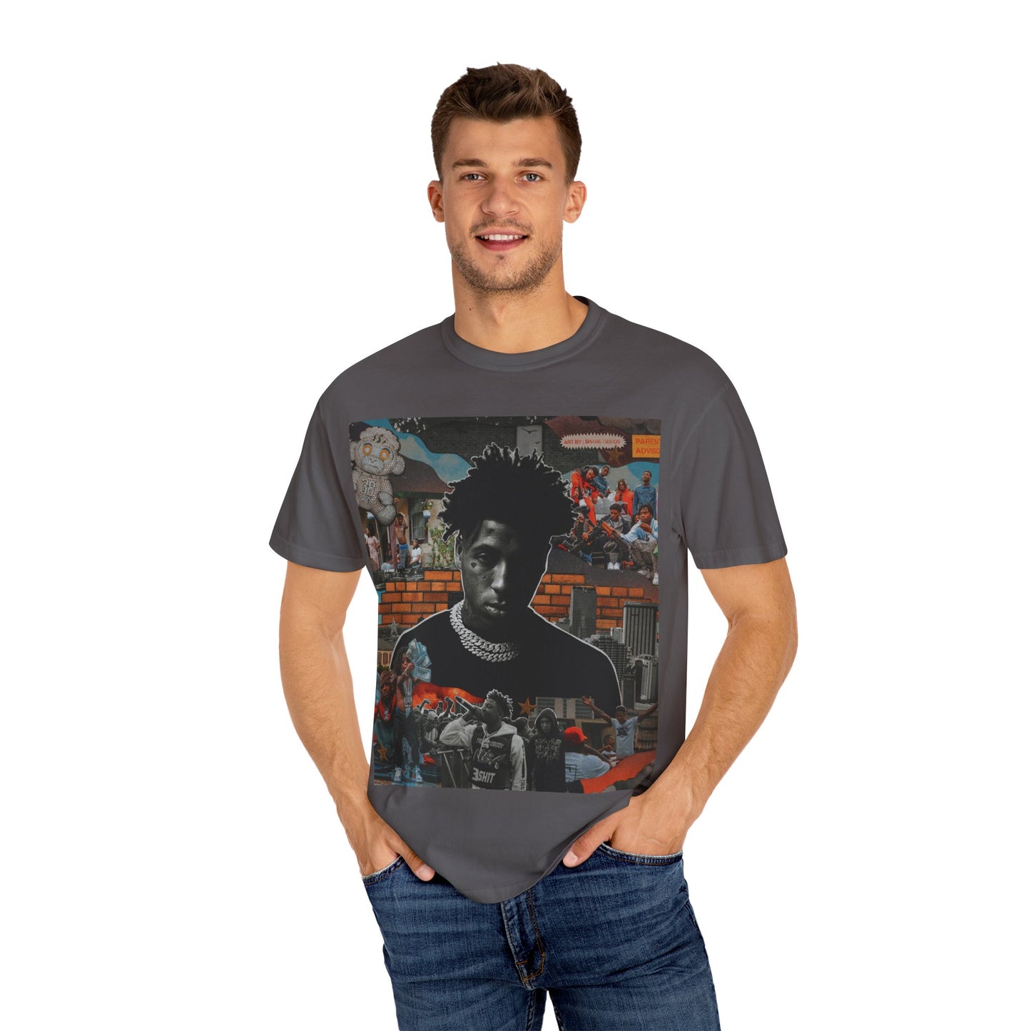 'NeverBrokeAgain' custom design fan art Tee