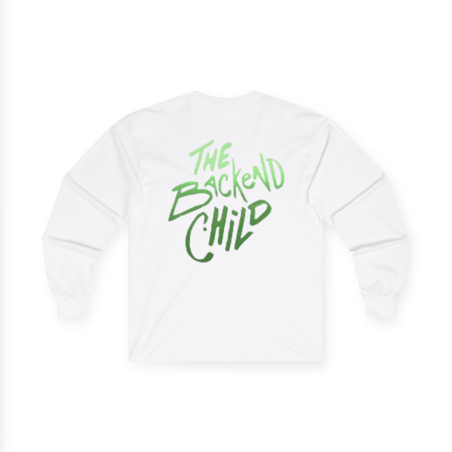 'The Backend Child' back print unisex cotton Tee