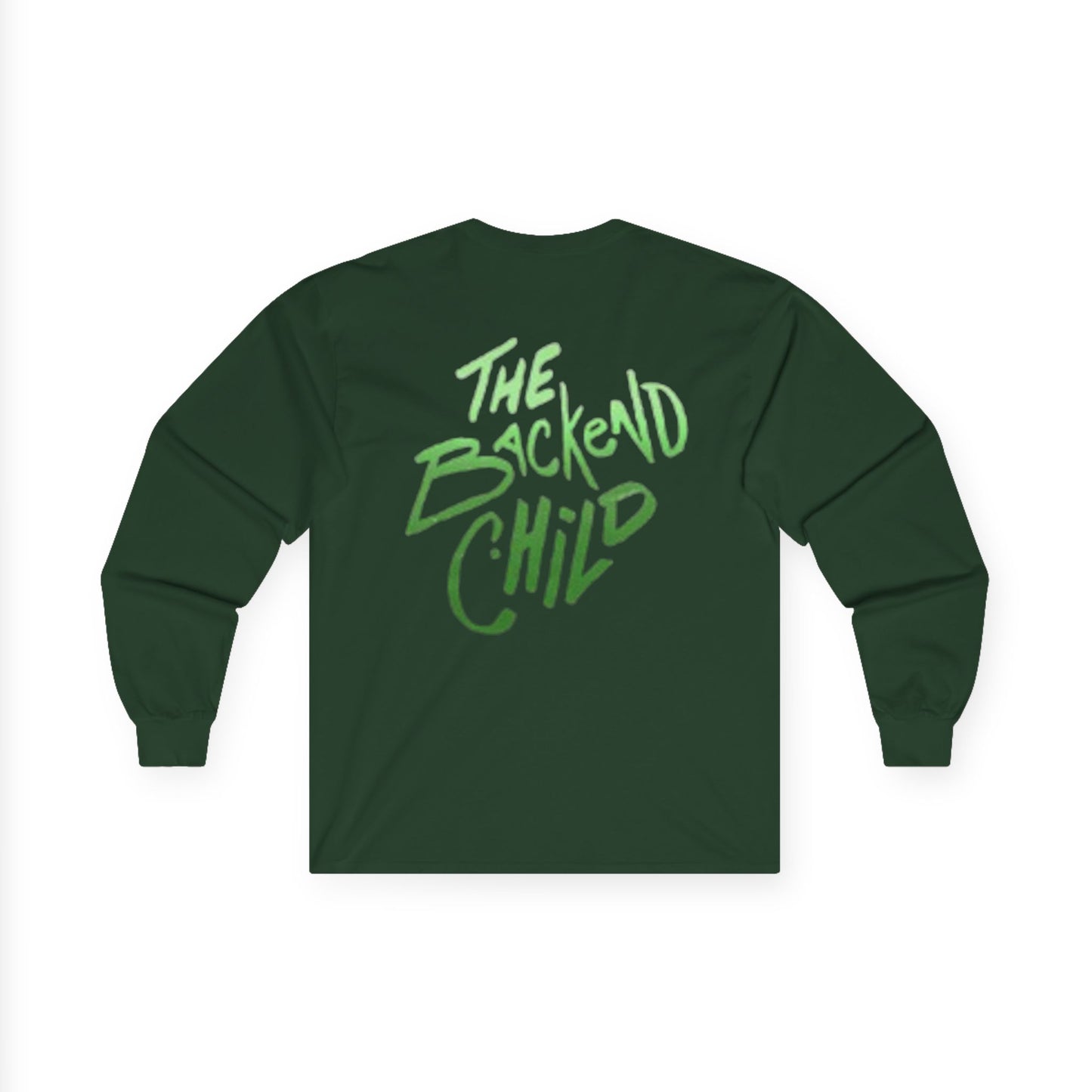 'The Backend Child' back print unisex cotton Tee