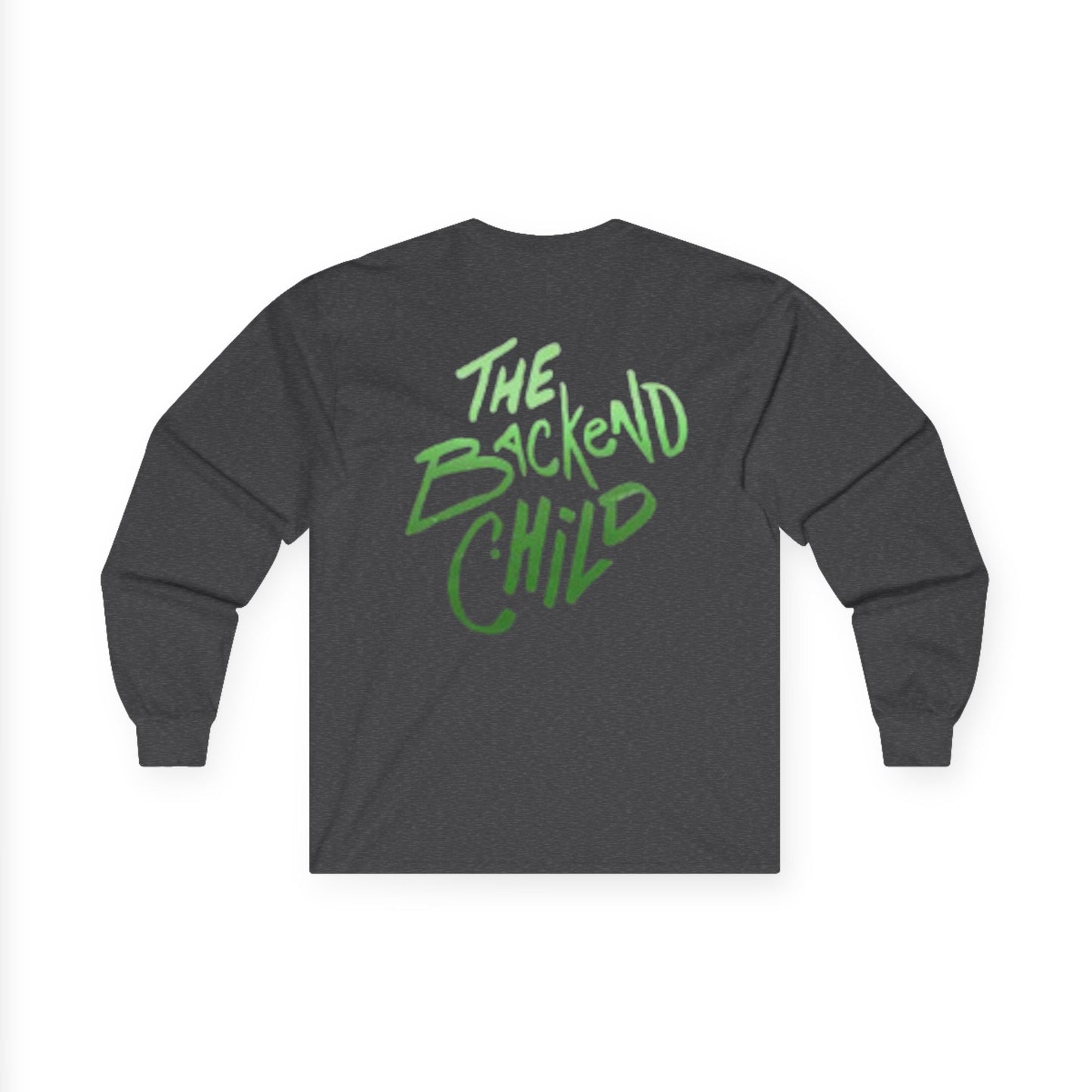 'The Backend Child' back print unisex cotton Tee