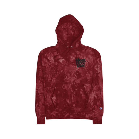'NeverBrokeAgain' x Champion Tie dye collab hoodie