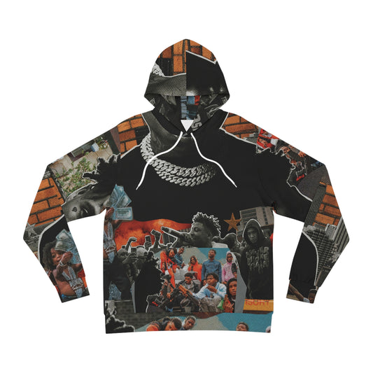 'NeverBrokeAgain' Custom design full print unisex hoodie