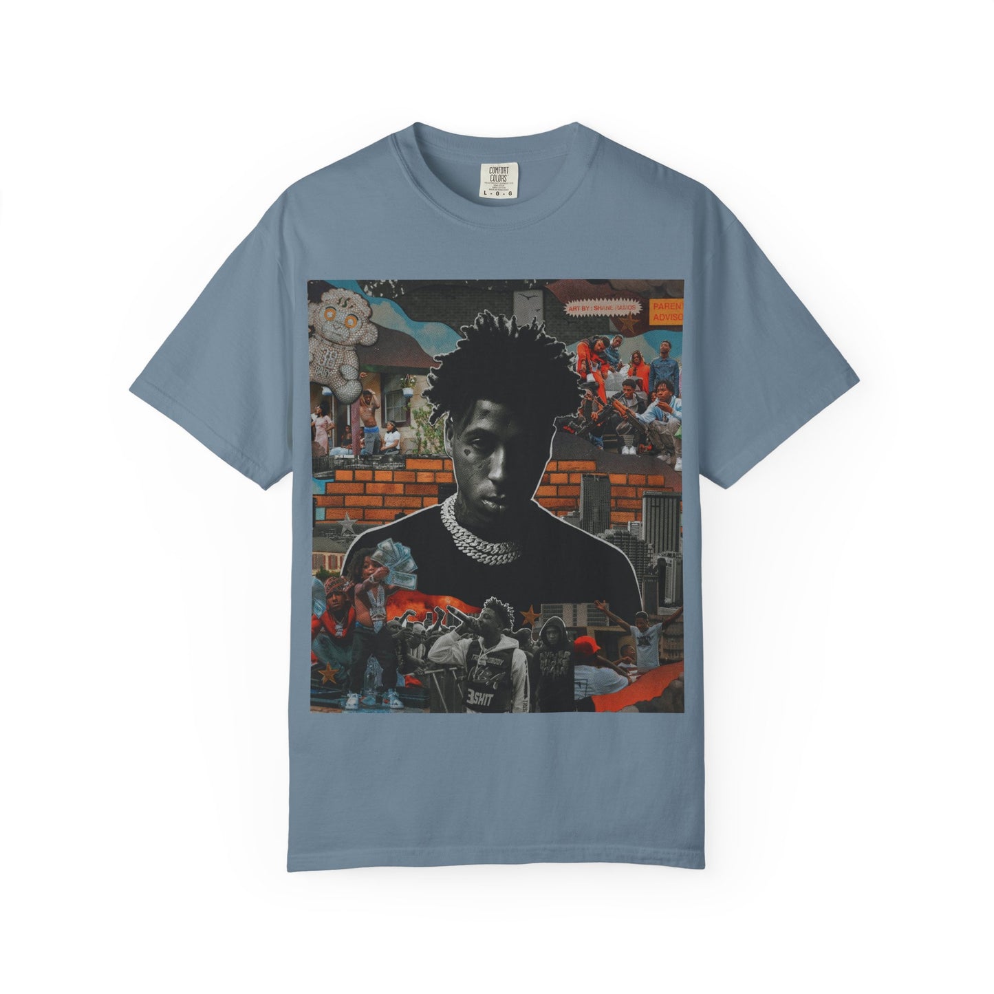 'NeverBrokeAgain' custom design fan art Tee